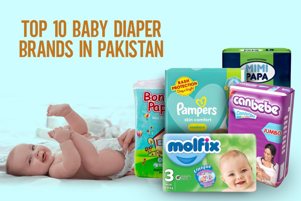 Top 10 Baby Diaper Brands In Pakistan