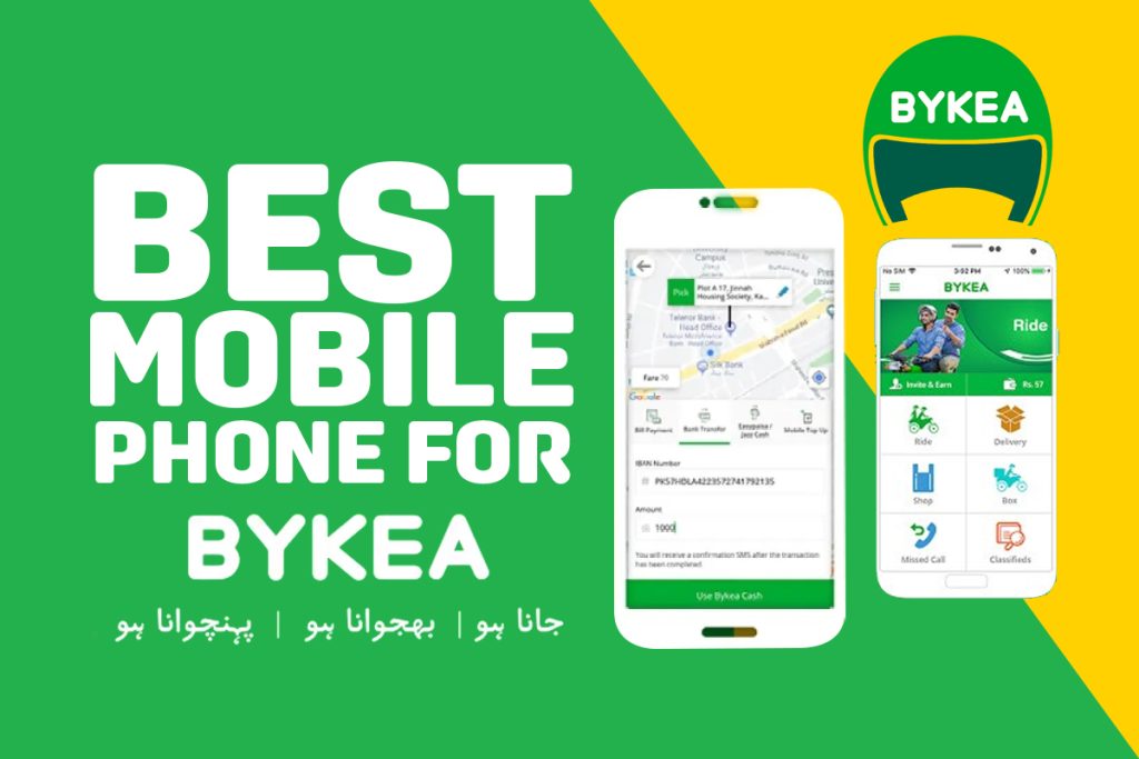 Best Mobile Phone for Bykea