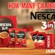 How Many Calories in Nescafe 3 in 1