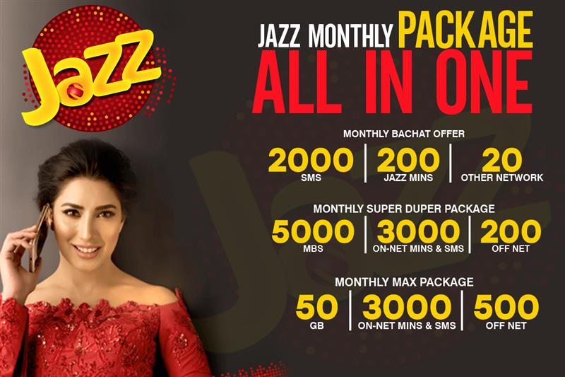 Jazz Monthly Package All in One