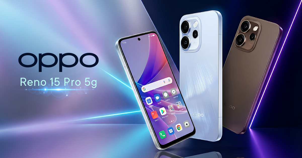 Oppo Reno 15 Pro 5G official look with current Pakistan price and features