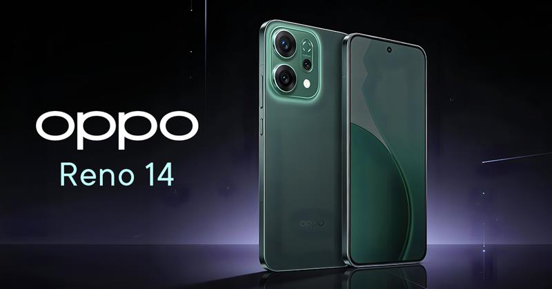 Oppo Reno 14 5G smartphone in Pakistan 12GB RAM, 256GB storage, triple camera setup