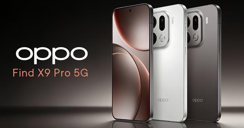 Oppo Find X9 Pro 5G Dual SIM flagship smartphone with AMOLED display and 200MP camera